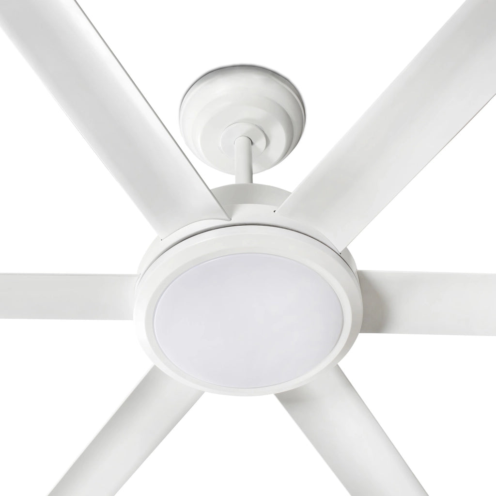 ROTTERDAM 20 XL, Ventilatore con Luce, Faro Barcelona