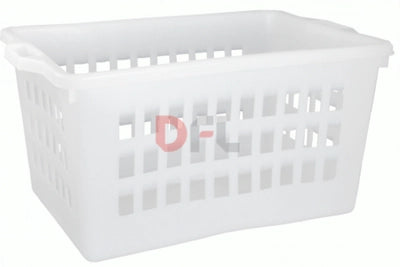 CASSETTA CESTA PER PANE CON MANICI 60 LT. ICS CM 59X42XH32