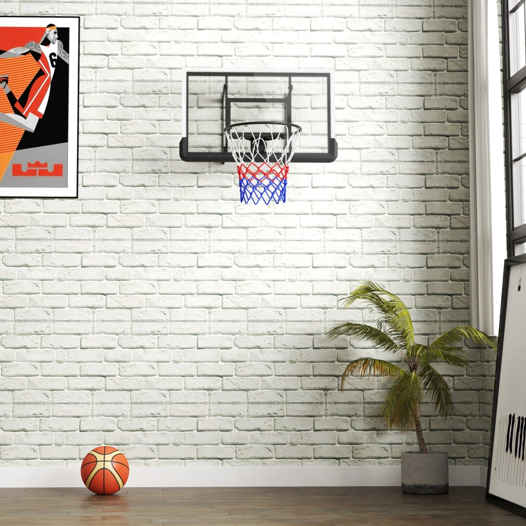 Canestro da Basket da Parete ¨C zephmum ¨C Nero