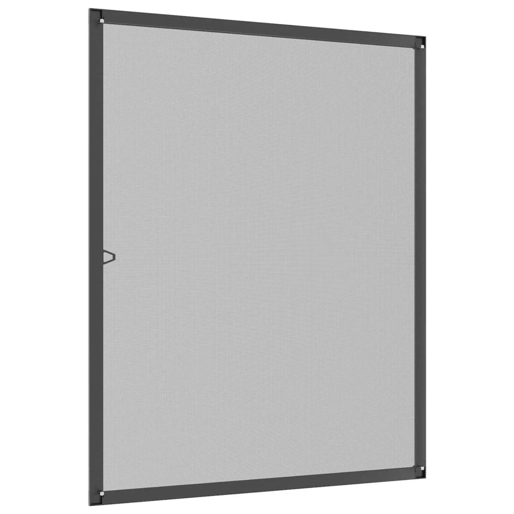Zanzariera per finestre Antracite 110 x 130 cm CFW2099875
