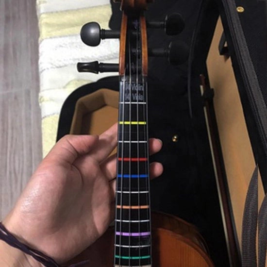 Fret Vetrino Sticker per Violoncello Principianti 4/4 con Etichetta Decal Posizionamento Marcatori