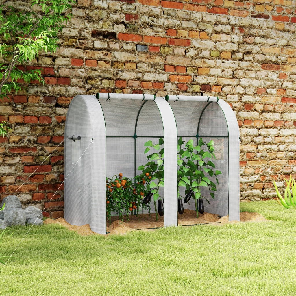 Serra da giardino ¨C zephmum ¨C Bianco 1.8 m2 4 finestre