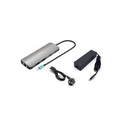 I-tec metal usb-c nano 2x display docking station with pd 100 w + charger 100w - C31NANOHDM2D100