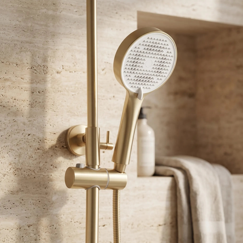 Set Doccia Rea Grace Brush Gold