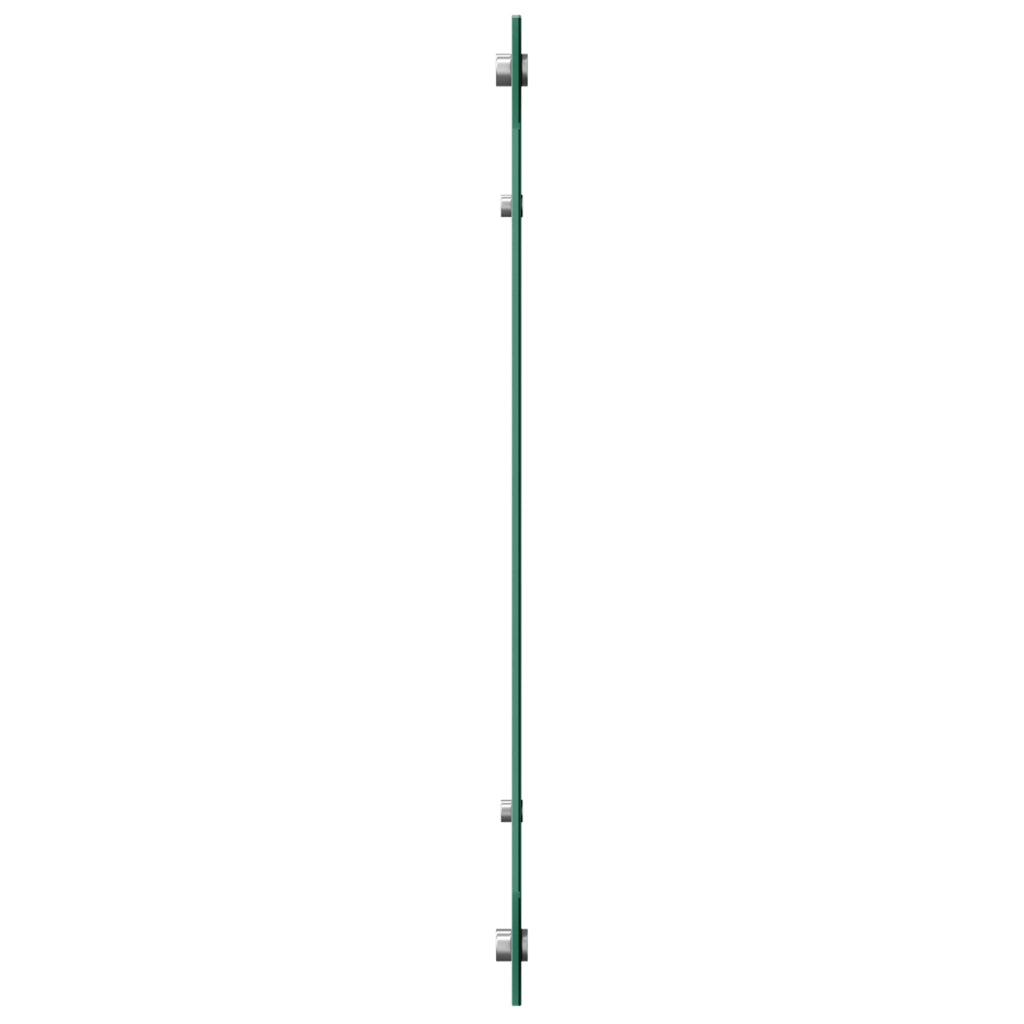 Paraspigolo Cucina Grigio Chiaro 100x60x0,6 cm Vetro Temperato