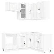 Unità Cucina LUCCA 8 pcs Bianco Legno ingegnerizzato 3438391