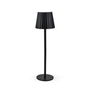LAMPADA LED RICARICABILE DA TAVOLO AURORA NERO- 12,0 pz