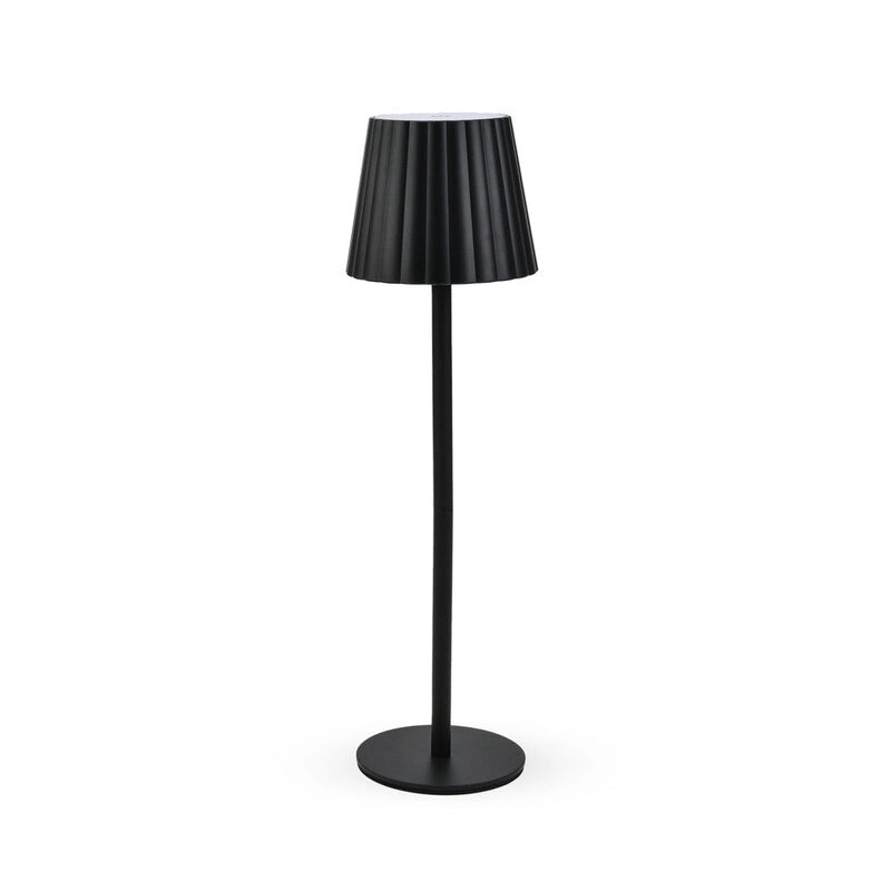 LAMPADA LED RICARICABILE DA TAVOLO AURORA NERO- 12,0 pz