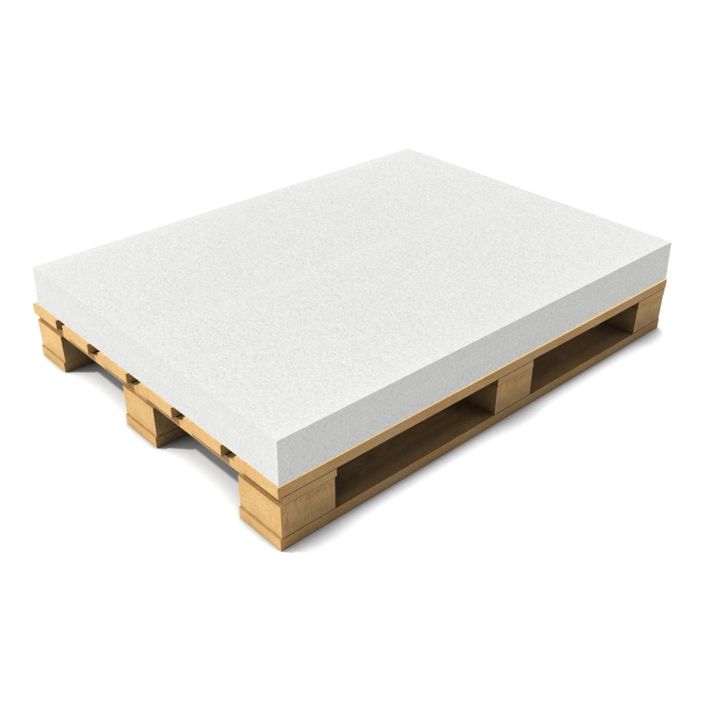 Cuscino per pallet con rivestimento in spugna 120 cm bianco/grigio scuro 03_0001541