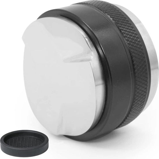 Distributore di Caffè a Doppia Testa 53mm - Strumento di Livellazione del Caffè con Portafiltro a 54mm di Salice - Accessori Espresso Barista