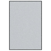 Zerbino d'ingresso rettangolare dal design moderno 120 x 180 cm antiscivolo atmosfera accogliente poliammide grigio 02_0057974