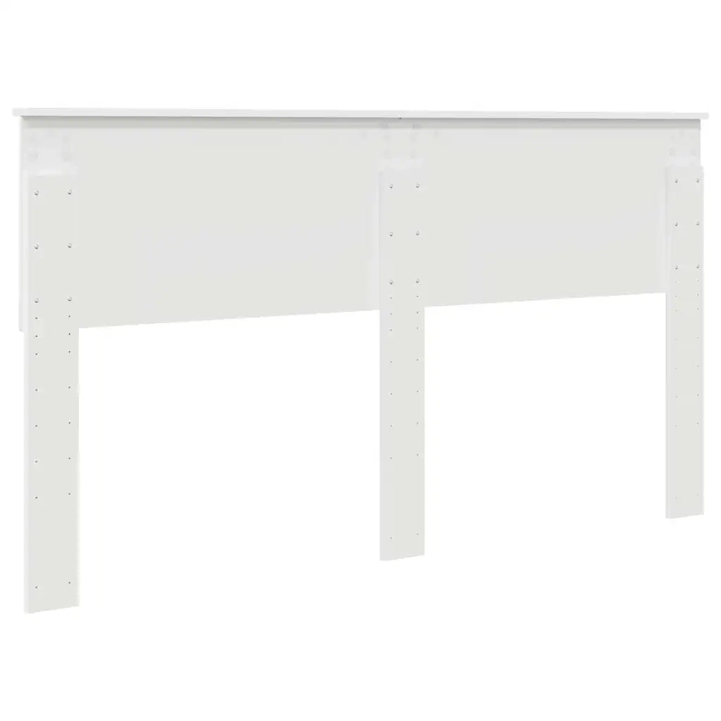 Testiera-Testata-Testiera Decorativa Bianco 160 cm Legno multistrato 168716