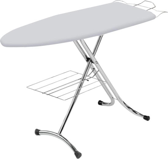 Struttura da stiratura spaziale professionale 123 x 39 cm - Pieghevole e regolabile in altezza