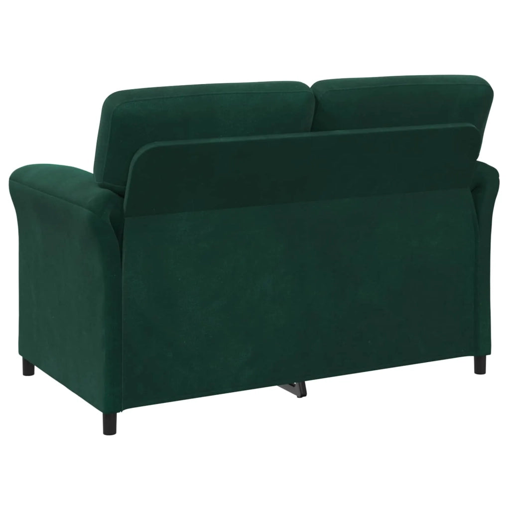 Set di divani 2 pz Verde Scuro Velluto 3424887