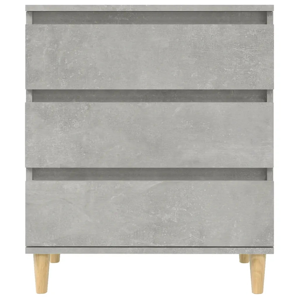 Credenza Grigio Cemento 60x35x70 cm in Legno Multistrato 823044