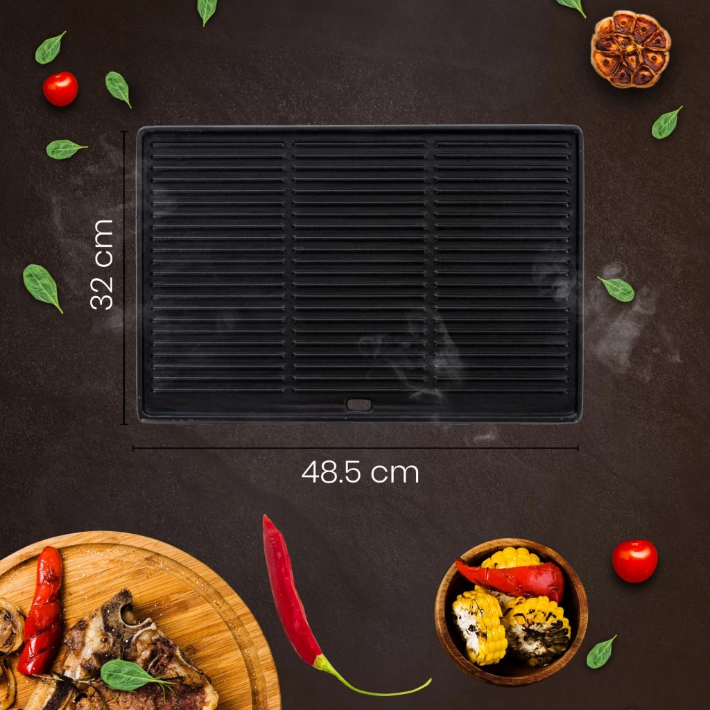 Piastra grill 48,5x32 cm
