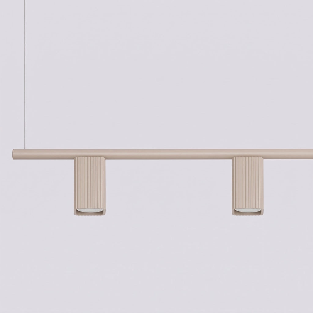 Lampadario RAYO 4 tortora