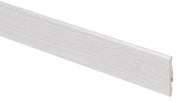 10pz battiscopa rovere bianco in mdf 58x14 mm lunghezza 2,40 mt cod:ferx.97698