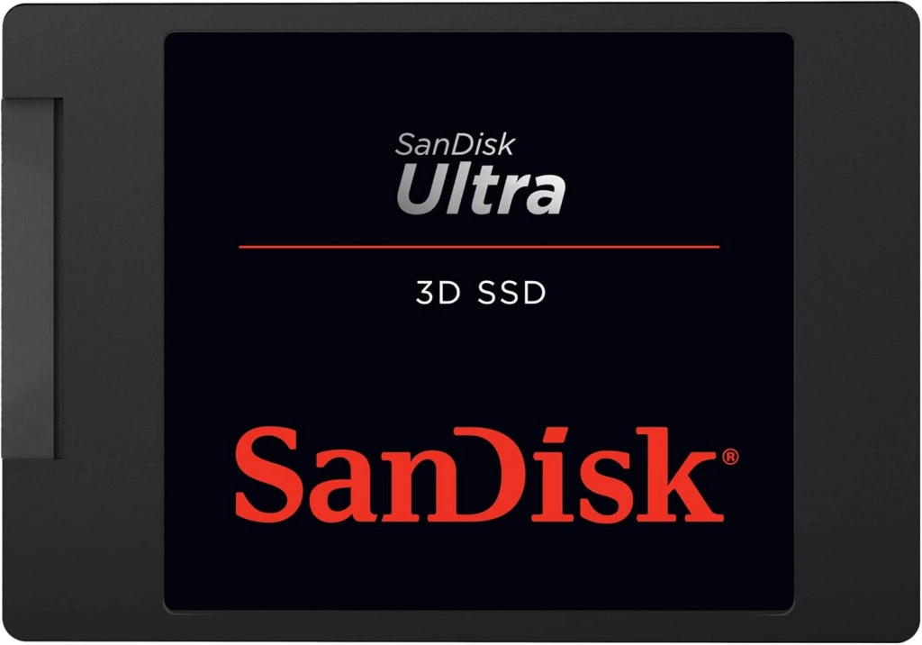 Ultra 3D 4TB SSD Interno, SATA 2.5", ultra veloce fino a 560 MB/s, SATA III 6GB/s, 3D NAND Technologia, Tecnologia nCache 2.0, Resistente agli urti