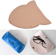 Sjabloon per portachiave in pelle - DIY creazione di un portachiavi in pelle - Sjabloon per borsa occhiali - Sjabloon per portachiavi occhiali.