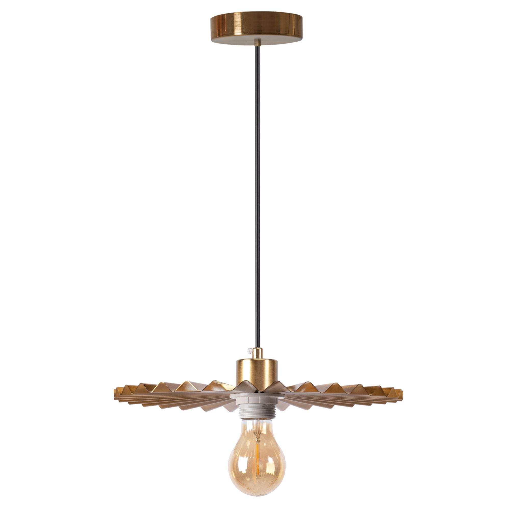 Lampada Da Soffitto App1354 Old Gold 30 Cm