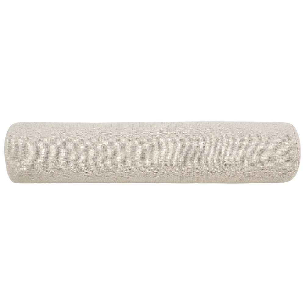 Chaise Lounge Beige Rivestimento in tessuto Gambe in metallo Moderno Minimalista