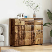 Credenza con porta FLORIN Legno vecchio 88,5 x 30,5 x 73 cm