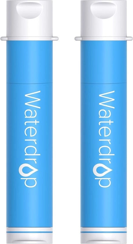 Filtro acqua personale - filtro acqua - ideale per escursioni e campeggio - 2 pezzi