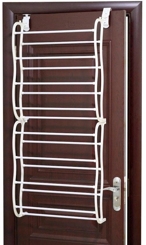 Organizzatore per Scarpe a 8 Livelli per 24 Pair - Racks per Scarpe da Appendere - Organizzatore per Scarpe - Metallo - Solido - 120 cm di Altezza - Organizzatore per Scarpe da Appendere