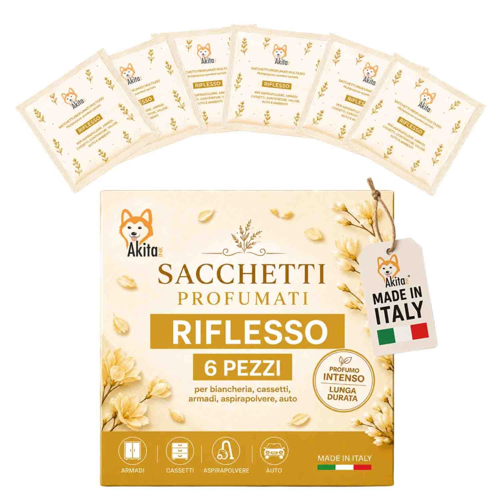 Akitaink 6 Sacchetti Profumati Riflesso Armadi