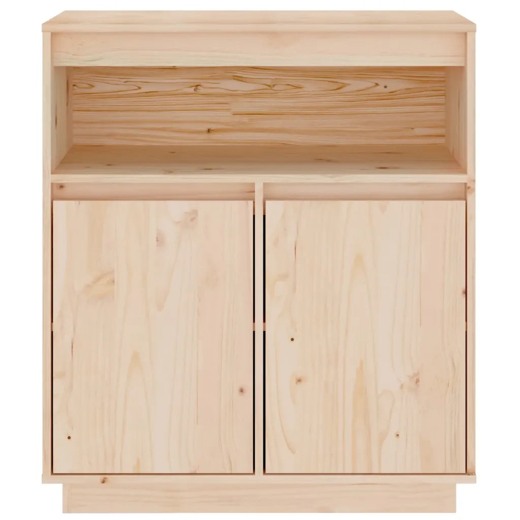 Credenza-Buffet-Armadio da cucina 70x34x80 cm in Legno Massello di Pino