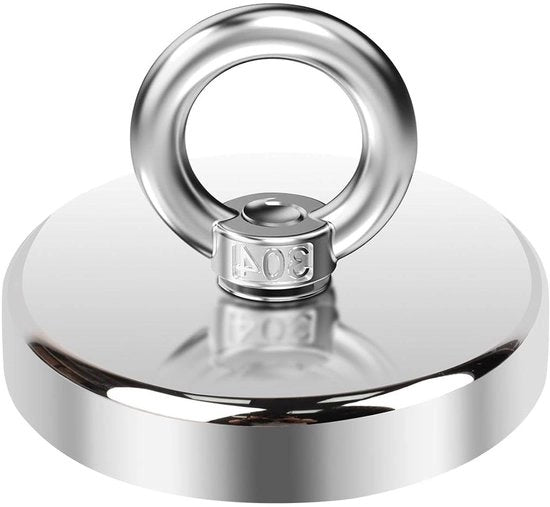Magneetto Neodymium Plus - Magneetto forti 70 mm per pesca con magneti - Presa di attracco extra forte