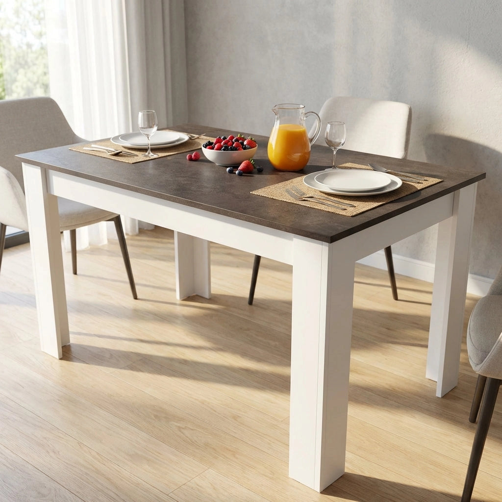 Tavolo da Pranzo in Legno Composito cm 140x80 - HENRY