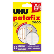 12blister gommini adesivi 'patafix deco' cartella da 32 pezzi cod:ferx.9120300nlm