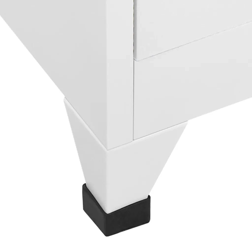 Armadietto a Chiave a 4 Scomparti 38x45x180 cm 244475