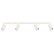 Plafoniera barra beige 81cm 4 spot GU10 GRAVIO Pure Lume