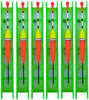 Set di attrezzi per pesca 15 pezzi - Flotte vengono con ancore fluorescenti - Impermeabile - In plastica - Incluso 6 x ancore - Attrezzatura per pescatori