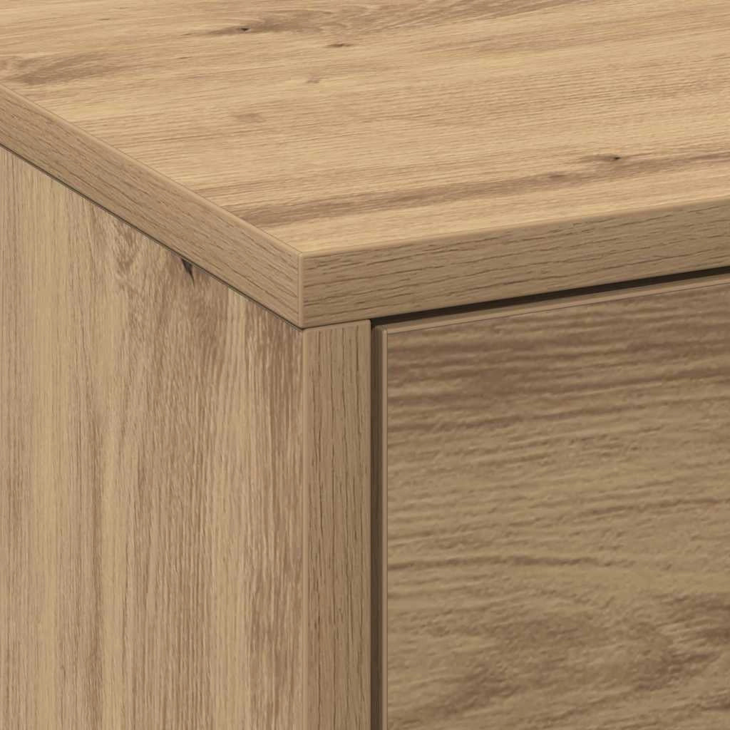Mobile TV moderno e pratico 162 x 34 x 40 cm con LED per un'atmosfera accogliente realizzato in legno di rovere ingegnerizzato 02_0056329