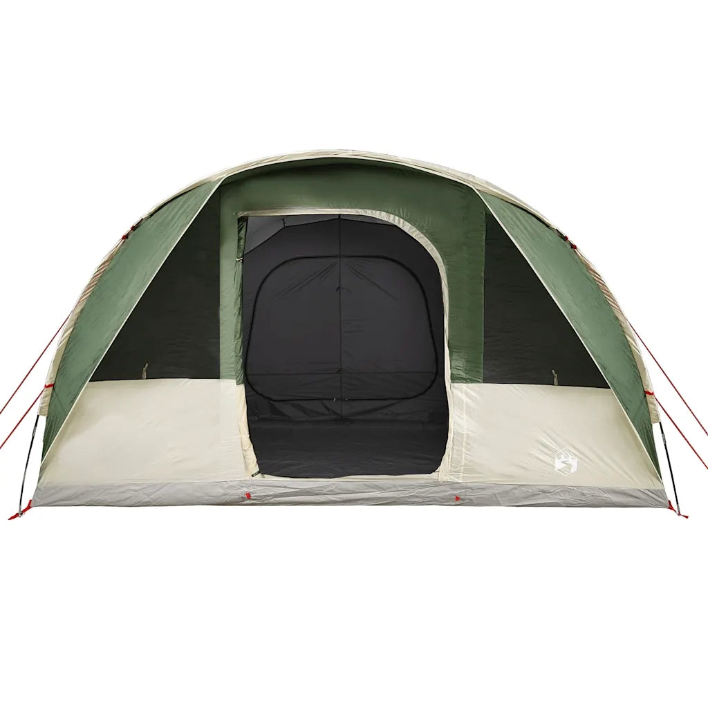 Tenda da Campeggio a Tunnel per 5 Persone-Tenda per Escursionismo Verde Impermeabile 823628