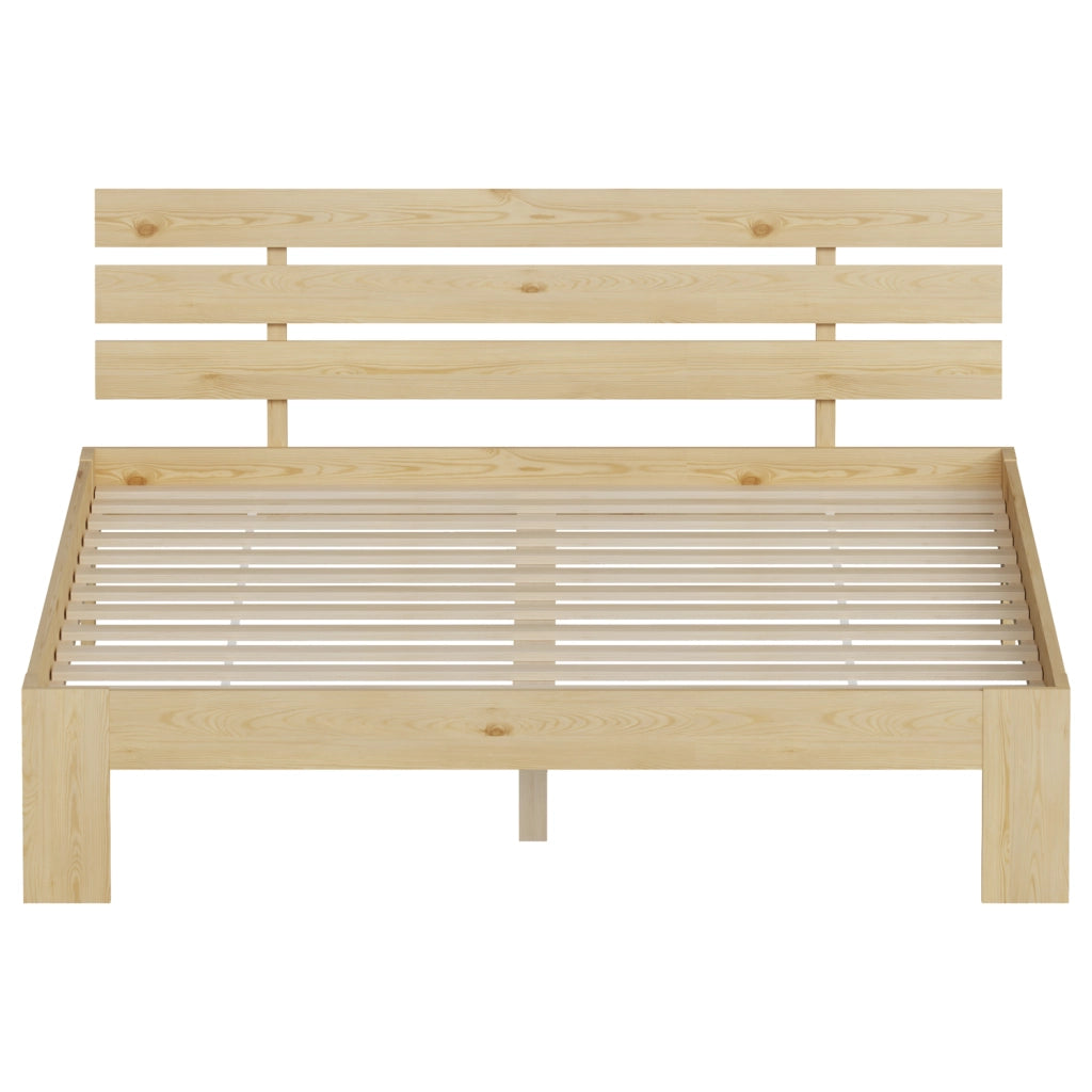 Letto in legno con testiera 140x200cm FINN