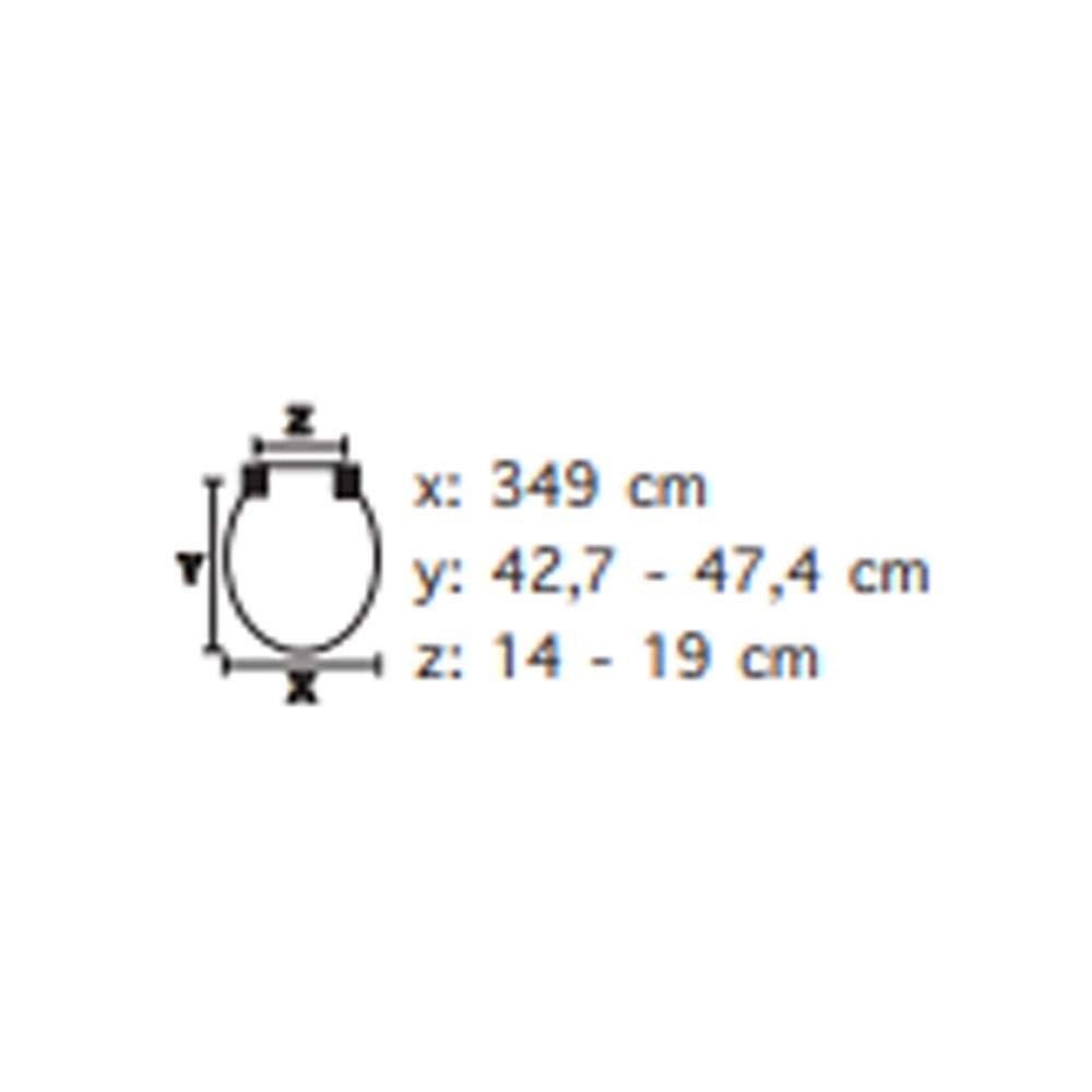 Coprivaso copriwater Durolux sedile Pescara 2206ST000 Carrara e Matta