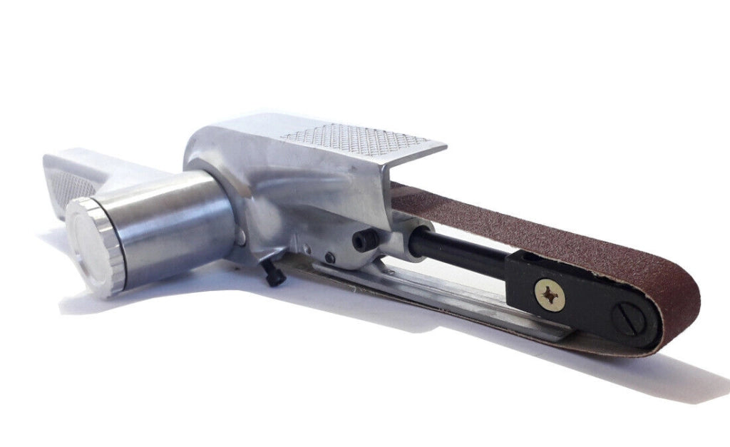 Mini levigatrice a nastro 20x520MM pneumatica ad aria compressa 16000 RPM