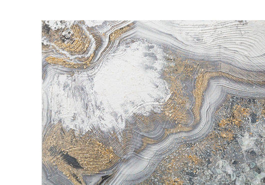 Dipinto su Tela Cave 120x3,8x60 cm in Legno di Pino e Canvas Multicolor