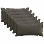 Federa 6 pz HOUTEN Antracite 40 x 70 cm corduroy 917827