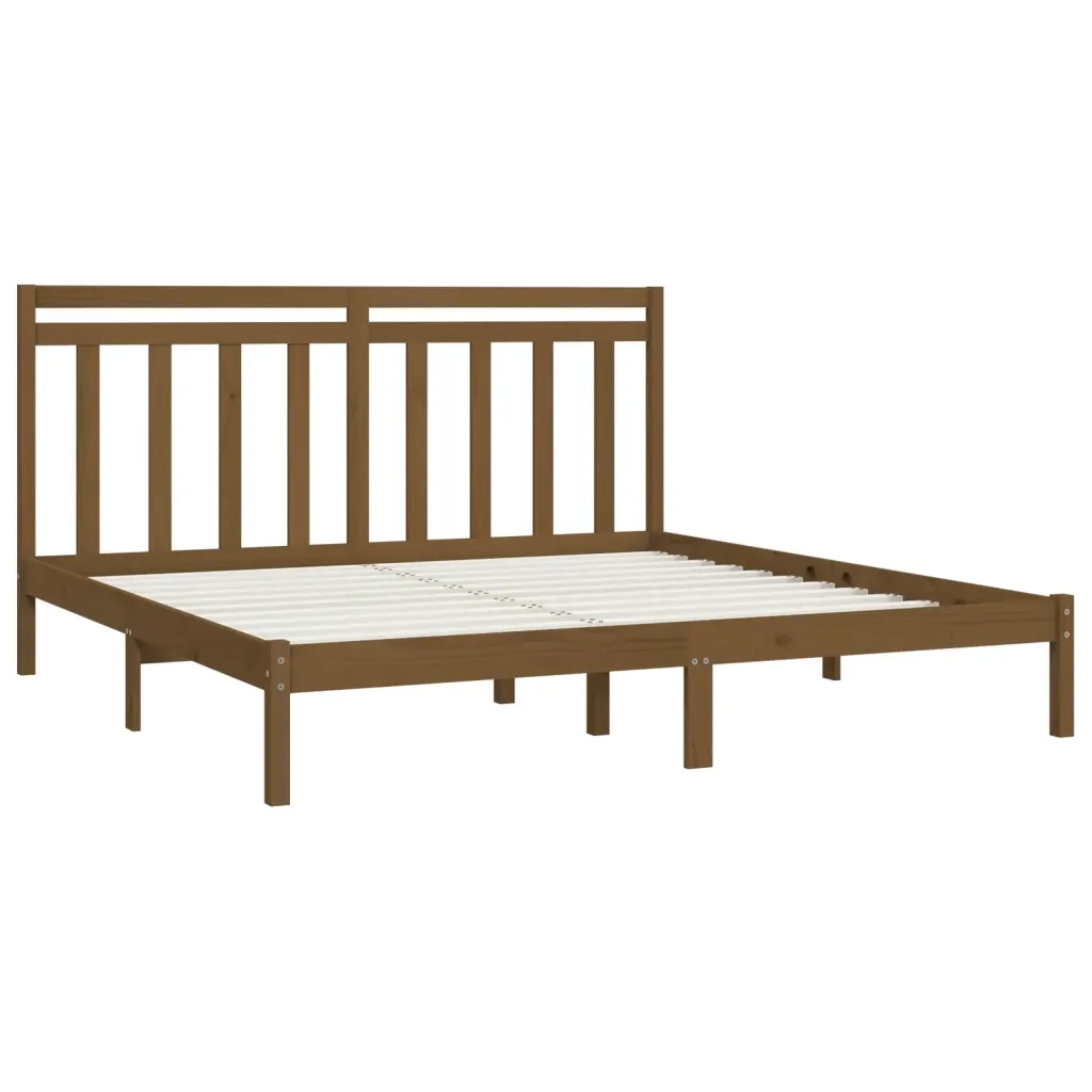 Giroletto senza Materasso Ambra 200x200 Legno Massello 3105273
