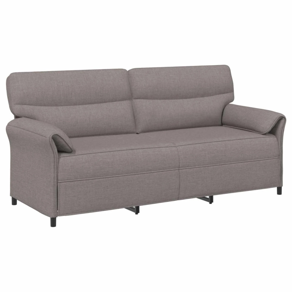 Set di divani 2 pz Tortora Tessuto 3424877