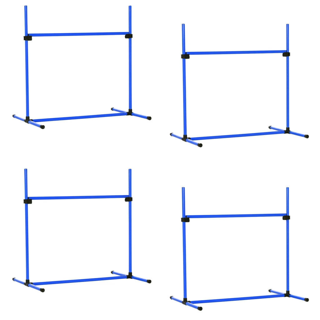 Set 4 Ostacoli Agility per Cani ¨C zephmum ¨C Professionale con Sacchetto Trasporto
