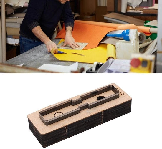 Strumento per taglio manuale - Set di stantuffi - Acciaio laminato - Per hobby - Regalo per madre o padre - Forma di taglio