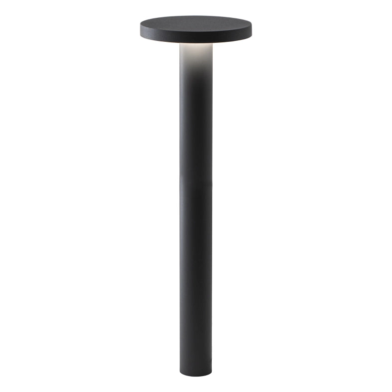 TIBERIO - Paletto LED da terra 10W 4000K IP65 - Bollard da giardino in colore Antracite - Altezza 75cm - Ottica 82° - Design moderno Rossini Group