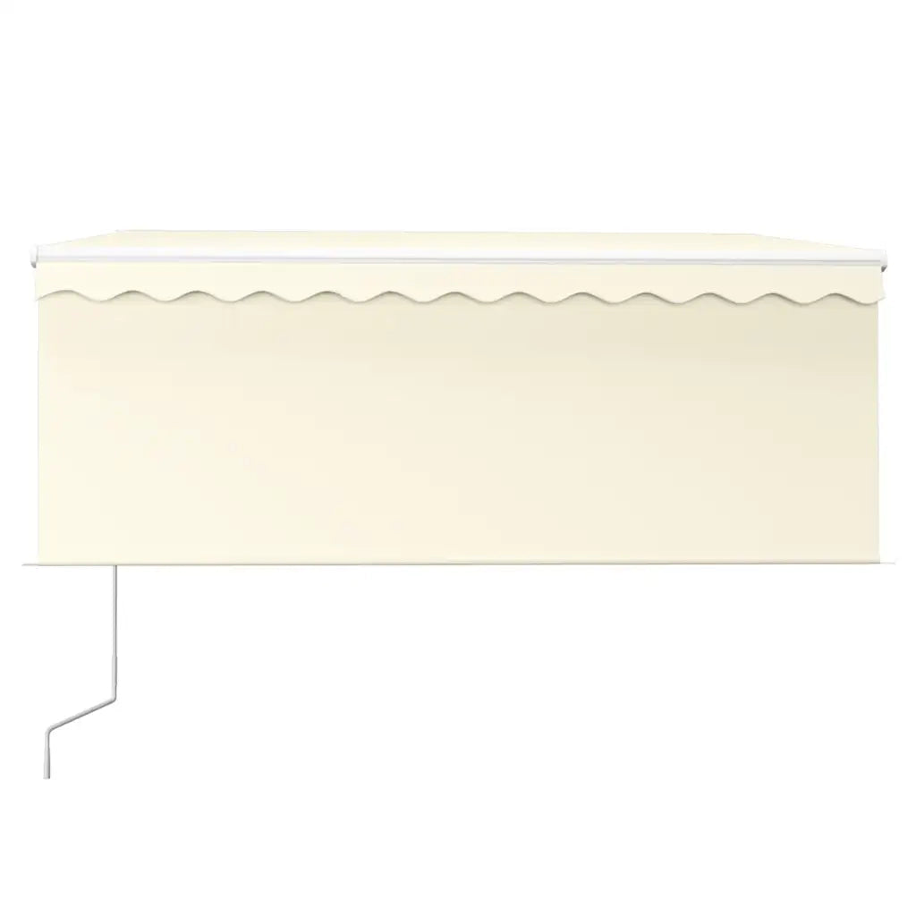 Tenda da Sole Retrattile Automatica con Parasole 3x2,5m Crema 3069267